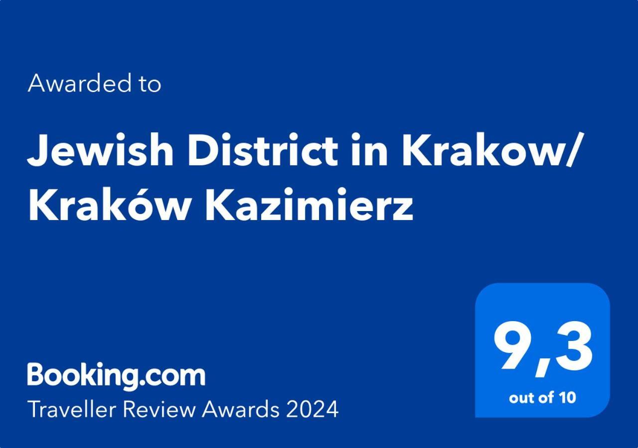 Jewish District In Krakow/ Krakow Kazimierz Leilighet Eksteriør bilde